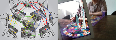 Representative Feature Descriptor Sets for Robust Handheld Camera Localization